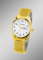 Quartz-Herrenuhr mit Zugband 