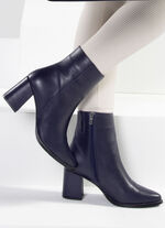 Andrea Conti Stiefelette mit seitlich eingesetztem Gummizug DUNKELBLAU