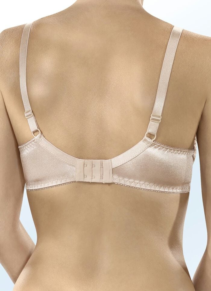 Naturana Zweierpack B&uuml;gel-BH mit T&uuml;llstickerei im Vorderteil 