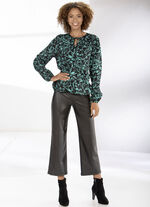 Culotte aus softem Nappaleder-Imitat 