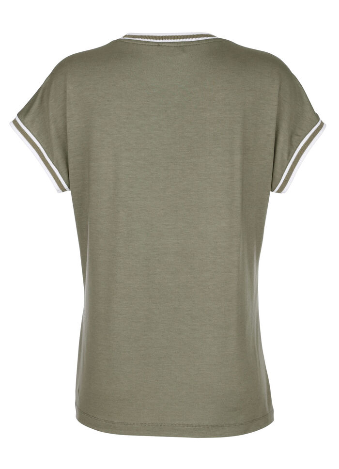 Shirt mit Mustermix-Motiv 