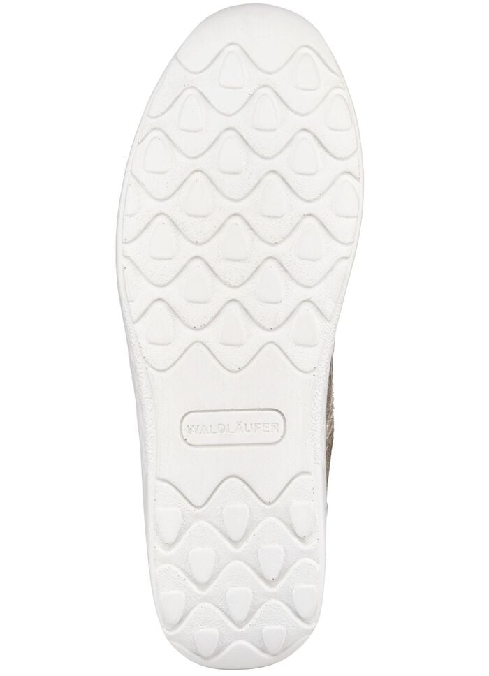 Waldl&auml;ufer, bequeme Damen-Schn&uuml;rschuhe, Weite H, Sohle mit Abrollfunktion CHAMPAGNER