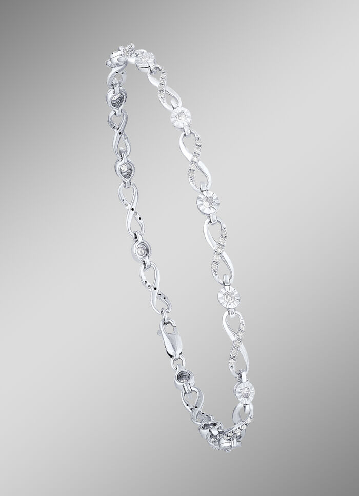 Hochwertiges Armband mit Brillanten und Diamanten 