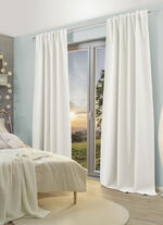 Verdunkelungsschal mit Multifunktionsband CREME