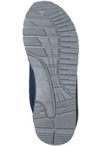 Slipper aus Nubuk- und Textilmaterial 