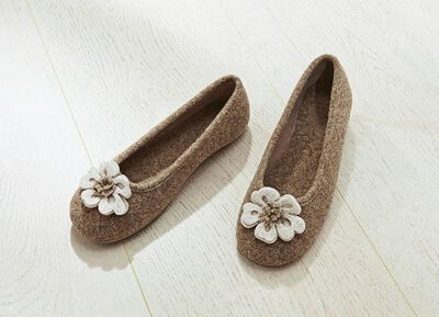 Ballerina von Varomed aus angenehmem Filzmaterial 