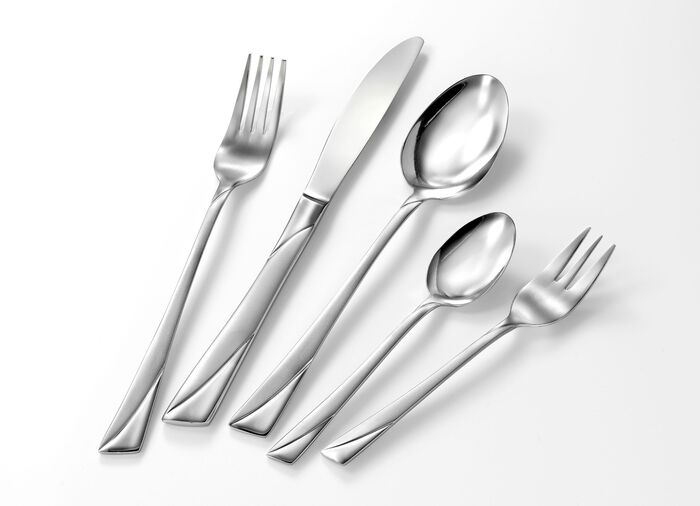 Menübesteck aus rostfreiem Edelstahl 