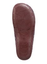 Laurina Pantoffel aus floral bedrucktem Filzmaterial 