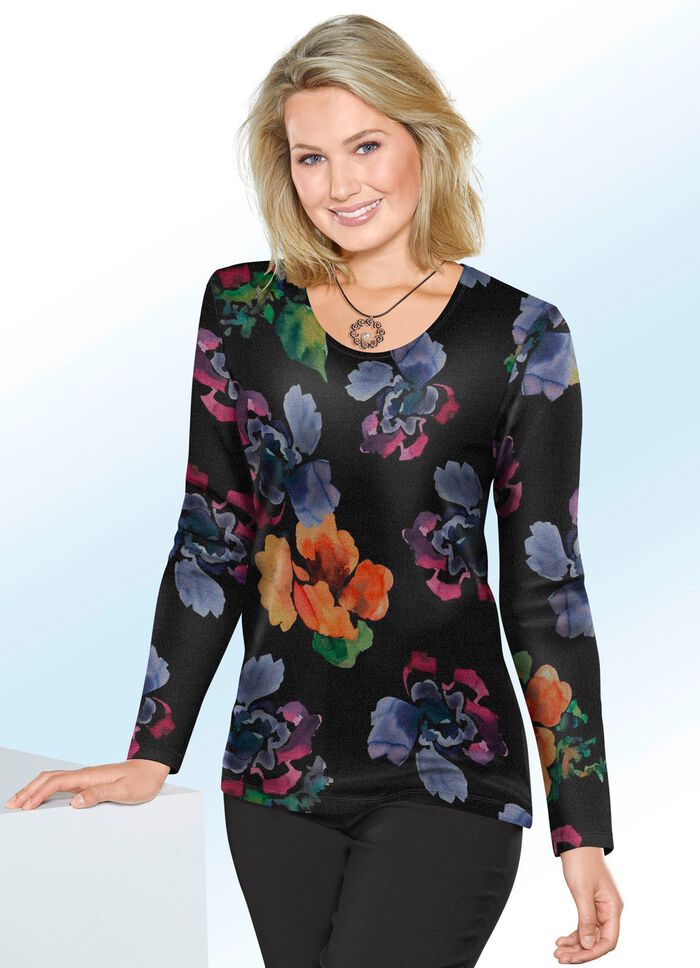 Pullover in Feinstrick 