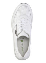 Waldl&auml;ufer, sportliche Damen-Sneaker, Weite H, mit herausnehmbarem Fu&szlig;bett WEISS