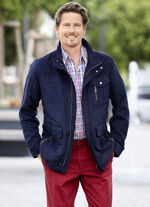 Jacke aus weichem Microvelours 