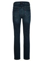 Jeans mit Glitzersteinchen und Ziern&auml;hten 