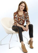 Shirt-Tunika mit Schmuckkn&ouml;pfen 