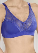 BH mit floraler Elastikspitze 