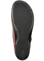 Gemini Pantolette mit dekorativem Gummizug ROT