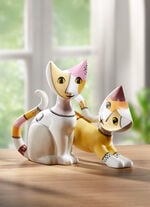 Katzenpaar von der Künstlerin Rosina Wachtmeister 