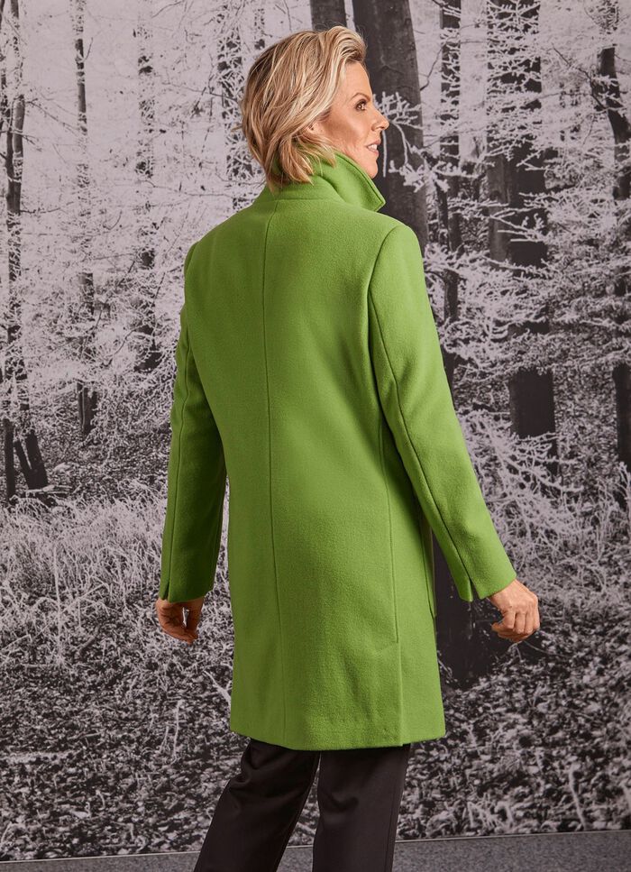 Kurzmantel mit Reverskragen 