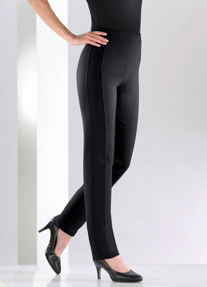 Hose mit figurg&uuml;nstiger Teilungsnaht 