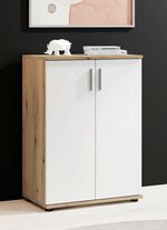 Moderne, kombistarke Kommoden EICHE-WEISS