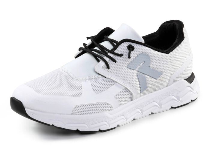 Rieker Sneaker aus teilweise beschichtetem Meshmaterial 