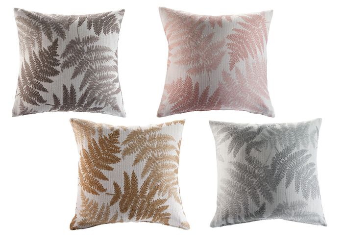 Tagesdecke mit naturnahen Bl&auml;ttermotiven NATUR