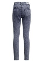 Kn&ouml;chellange, figurformende Jeans JEANSBLAU
