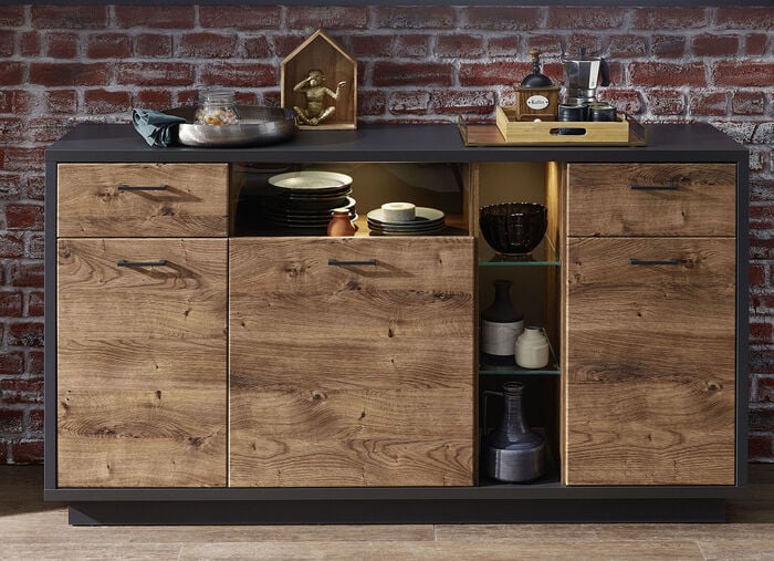 Sideboard mit LED-Beleuchtung 