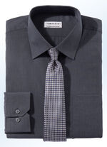 Bügelleichtes Hemd in 6 Farben  ANTHRAZIT