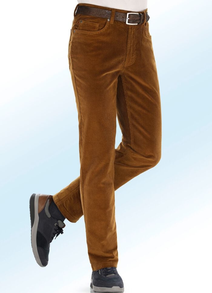 Cordhose in 4 Farben COGNAC