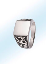 Herrenring mit "L&ouml;wen" an der Ringschiene 