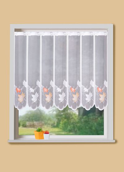 Kurzstore mit herbstlichem Blättermotiv 