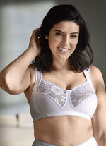 Miss Mary BH mit elastischen Spitzeneinsätzen WEISS