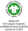 Logo_Speidel_GOTS_92ProzentOrganic_151813