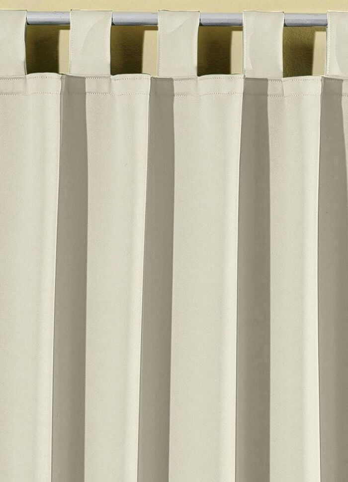 Pflegeleichte Energiespar-Verdunkelungs-Schals BEIGE