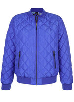 Wendeblouson mit Rippenstrickbündchen 