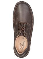 GINO GALANTE, klassische Herren-Schn&uuml;rschuhe, mit herausnehmbarem Fu&szlig;bett MARONE