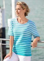 Pulli mit Streifendessin 