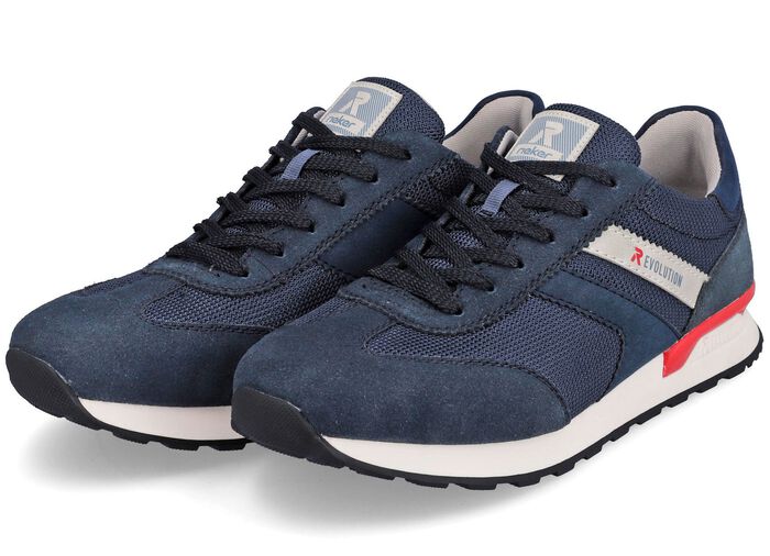 Rieker Sneaker im sportlichen Design MARINE-GRAU