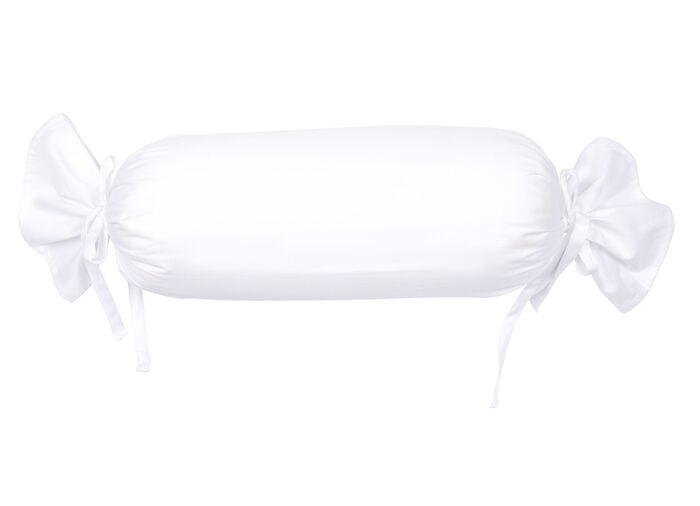 Hochwertige Mako-Satin-Kissenbezüge mit Reißverschluss WEISS