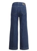 Jeans-Culotte mit luftig-weitem Bein 