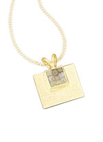 Anh&auml;nger mit Rohdiamanten 