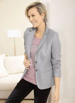 Blazer mit Knopfleiste 