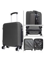 Koffer-Set mit 4 Leichtlauf-Doppelrollen 