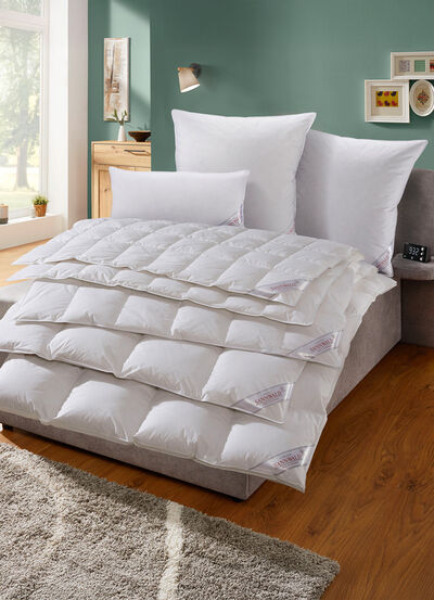 Daunendecken mit Medicott®-Ausrüstung – natürlicher Schutz für erholsamen Schlaf 