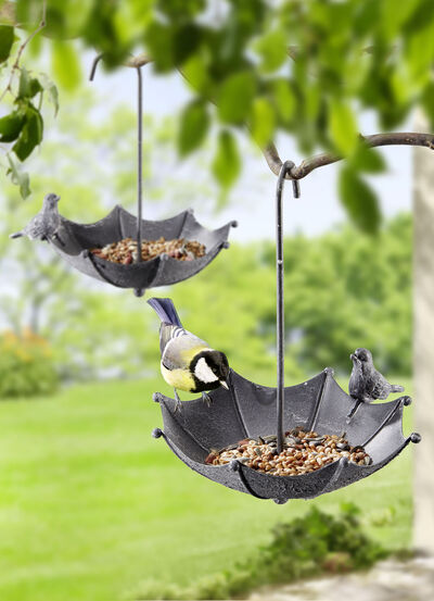 Vogelfutterstelle im 2er-Set 