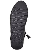 ELENA EDEN Schnür-Bootie aus Veloursleder SCHWARZ