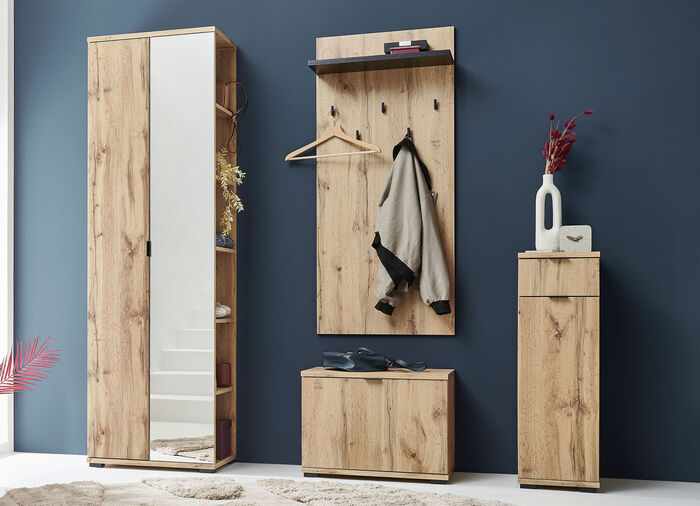 Moderne Garderobenmöbel in Wotan Eiche WOTAN EICHE