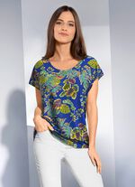 Shirt mit &uuml;berschnittener Schulterpartie 