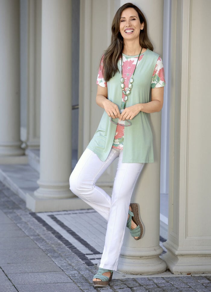 2-teilges Set in verschlussloser Form 