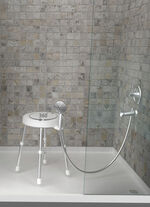 Höhenverstellbarer Duschhocker 